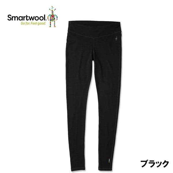 美品メリノウール100％ スマートウール レディース250g/m2厚手 黒М