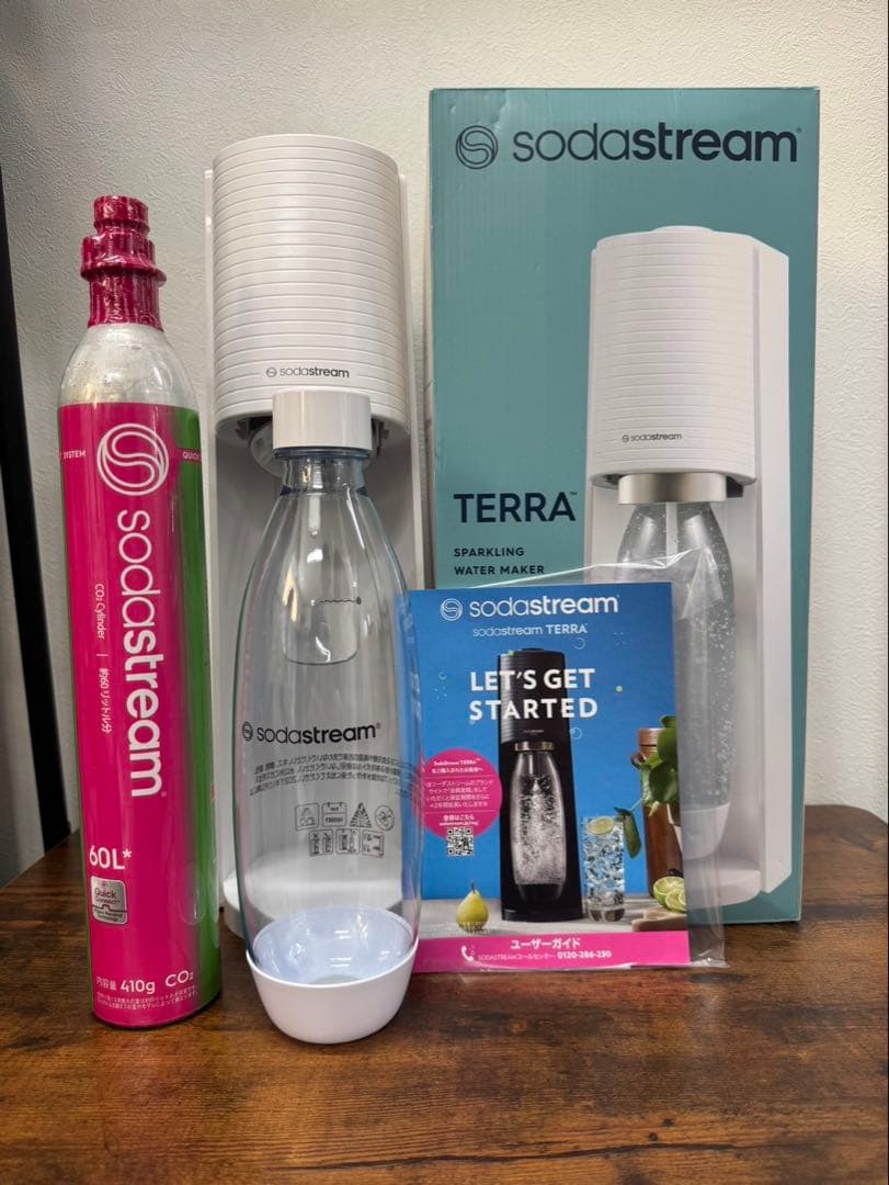 新品未使用 SodaStream TERRA 白