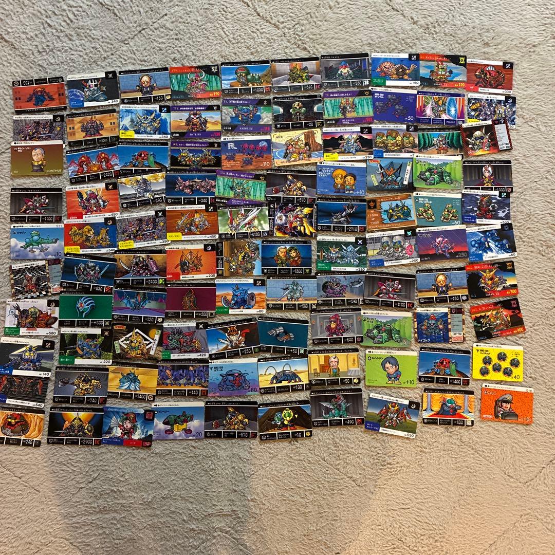 S*5様 引退品　昭和　SDガンダムカードダス　約518枚　キラ有　ファイル付