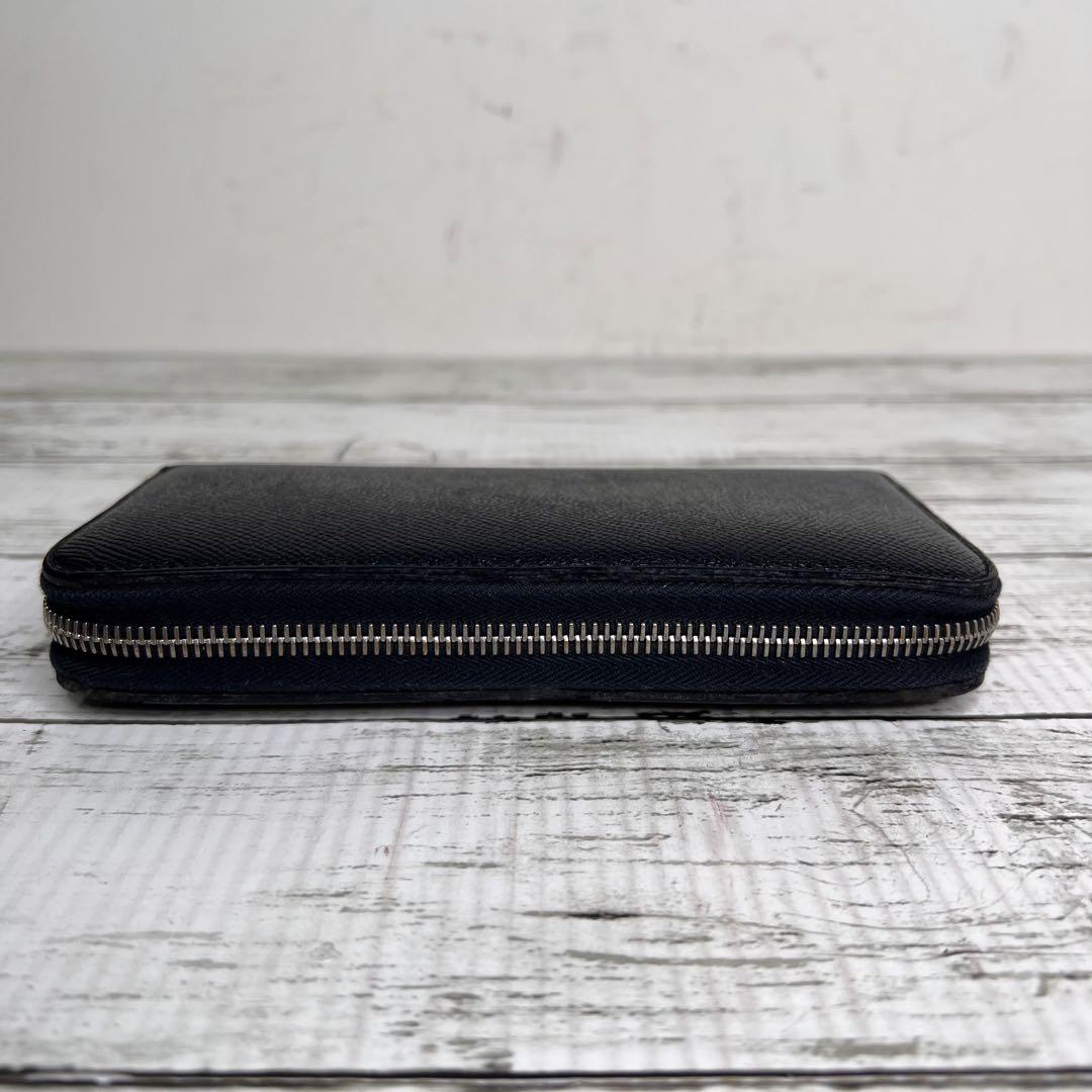 BVLGARI ブルガリ レザー ラウンドファスナー 長財布