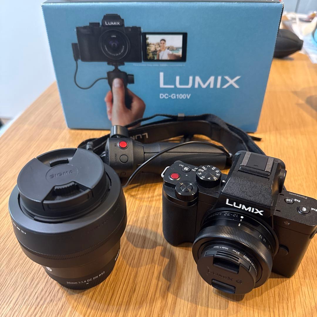 LUMIX DC-G100V コンパクトデジタルカメラ　セット