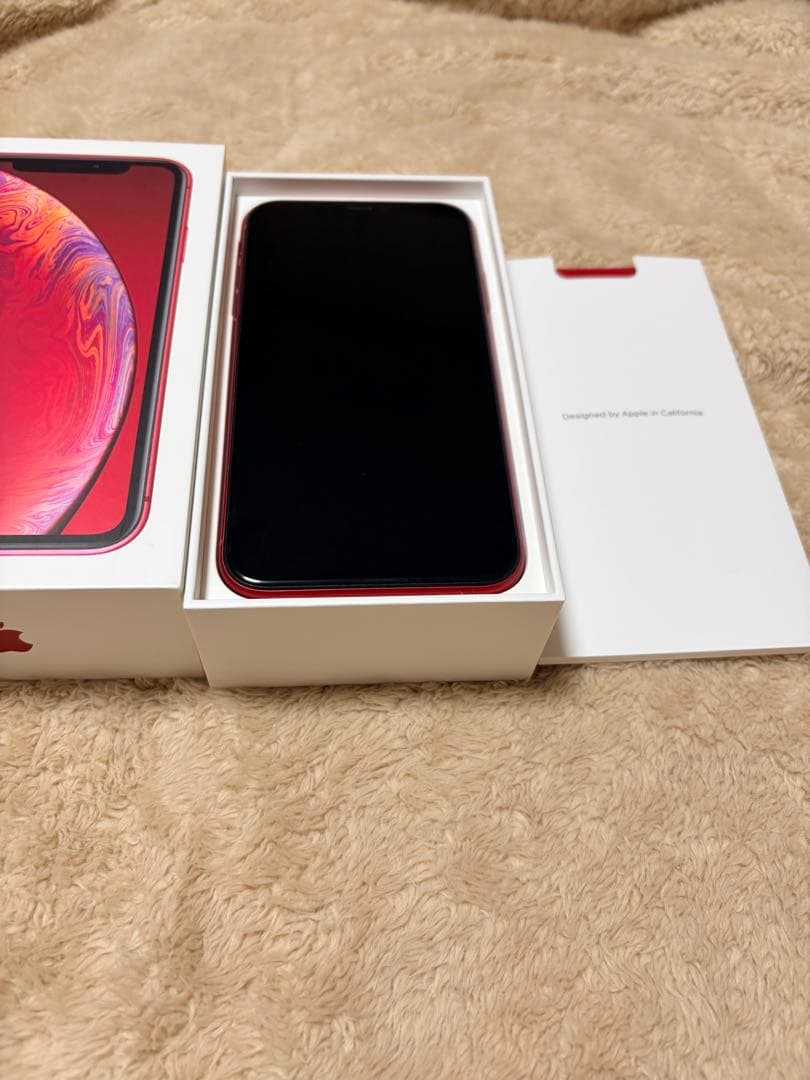 Apple iPhone XR (PRODUCT(RED)) 本体　128GB
