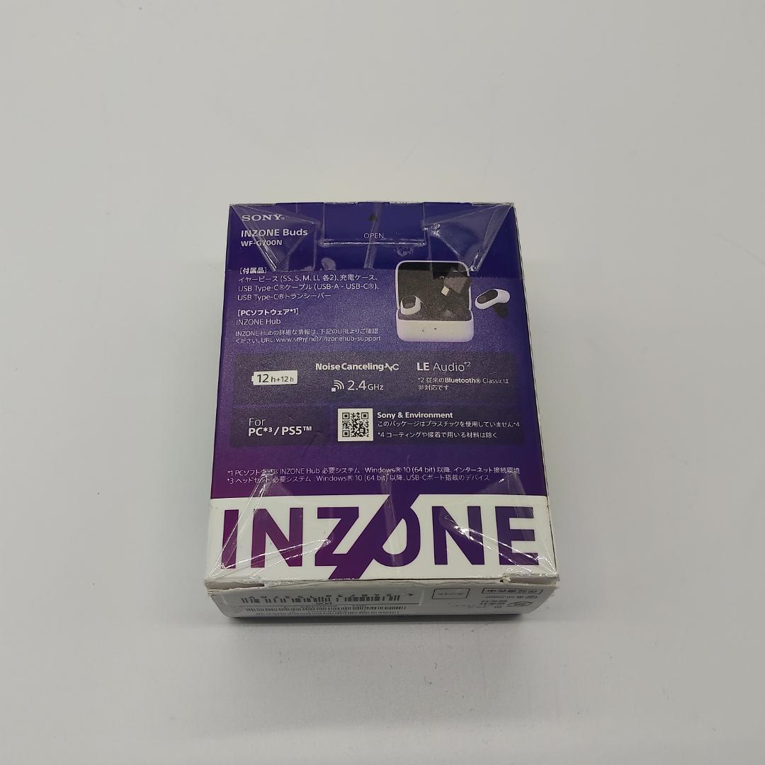 SONY INZONE Buds ワイヤレスイヤホン ホワイト WF-G700N
