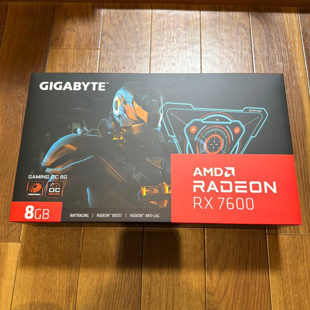 新品未開封　GV-R76GAMING OC-8GD Radeon RX 8GB