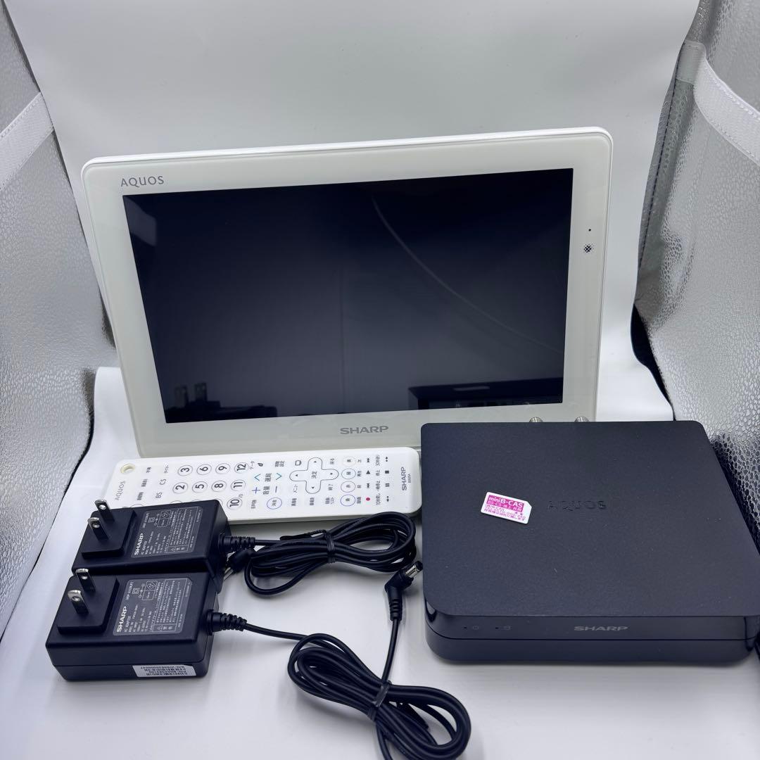 SHARP ポータブル液晶テレビ AQUOS 2T-C12AF 防水 2019年