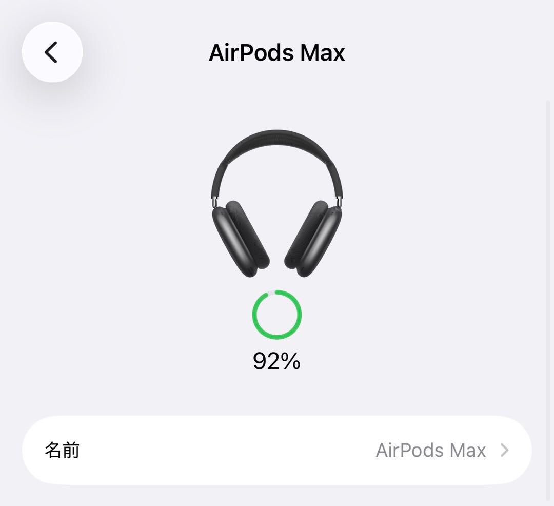 Apple AirPods Max スペースグレイA2096