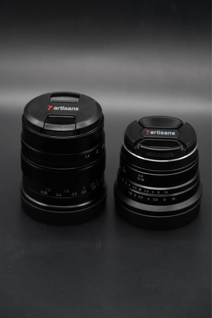 7artisans 25mm F1.8, 55mm F1.4 単焦点レンズセット