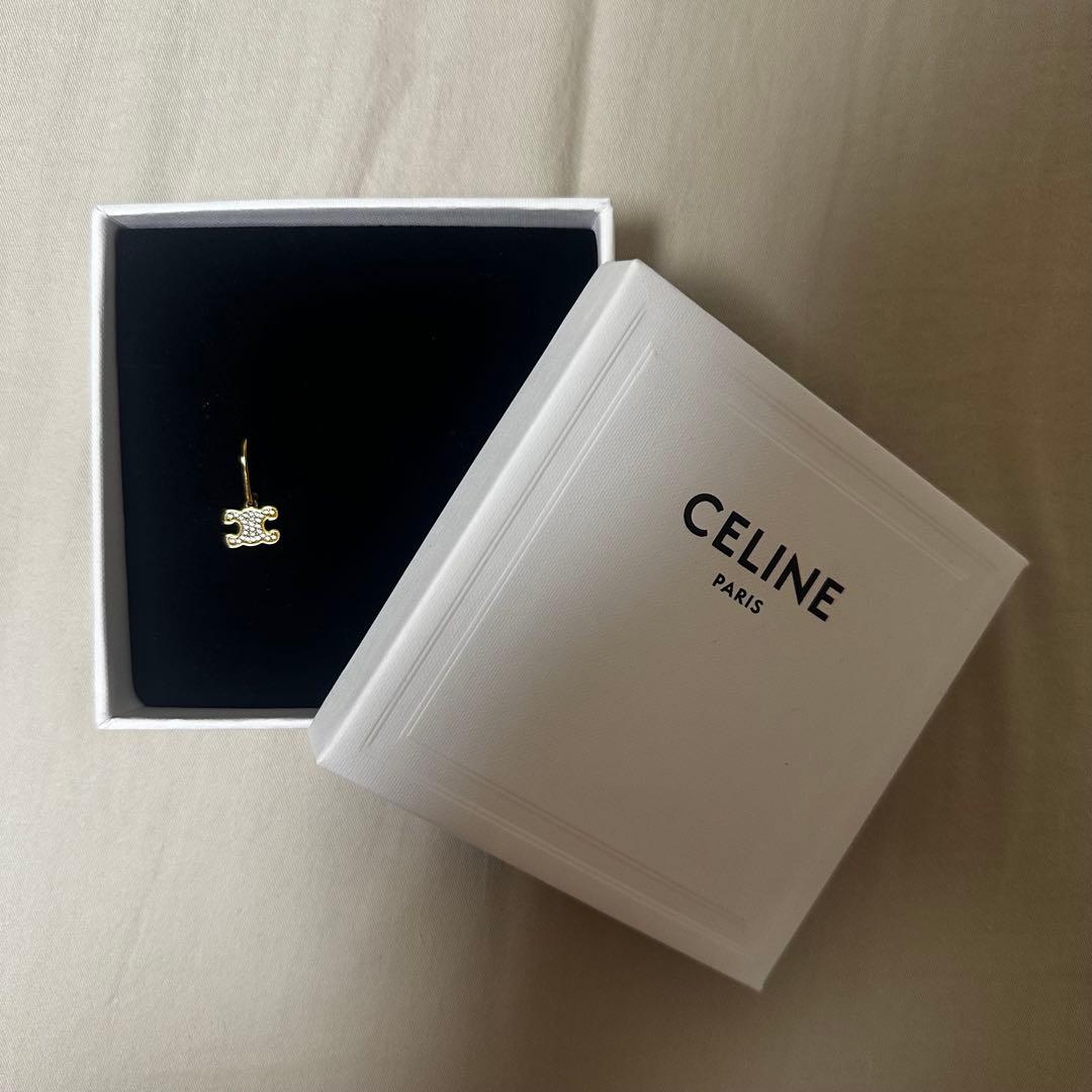 【natan】CELINE 片耳用 ピアス ゴールド