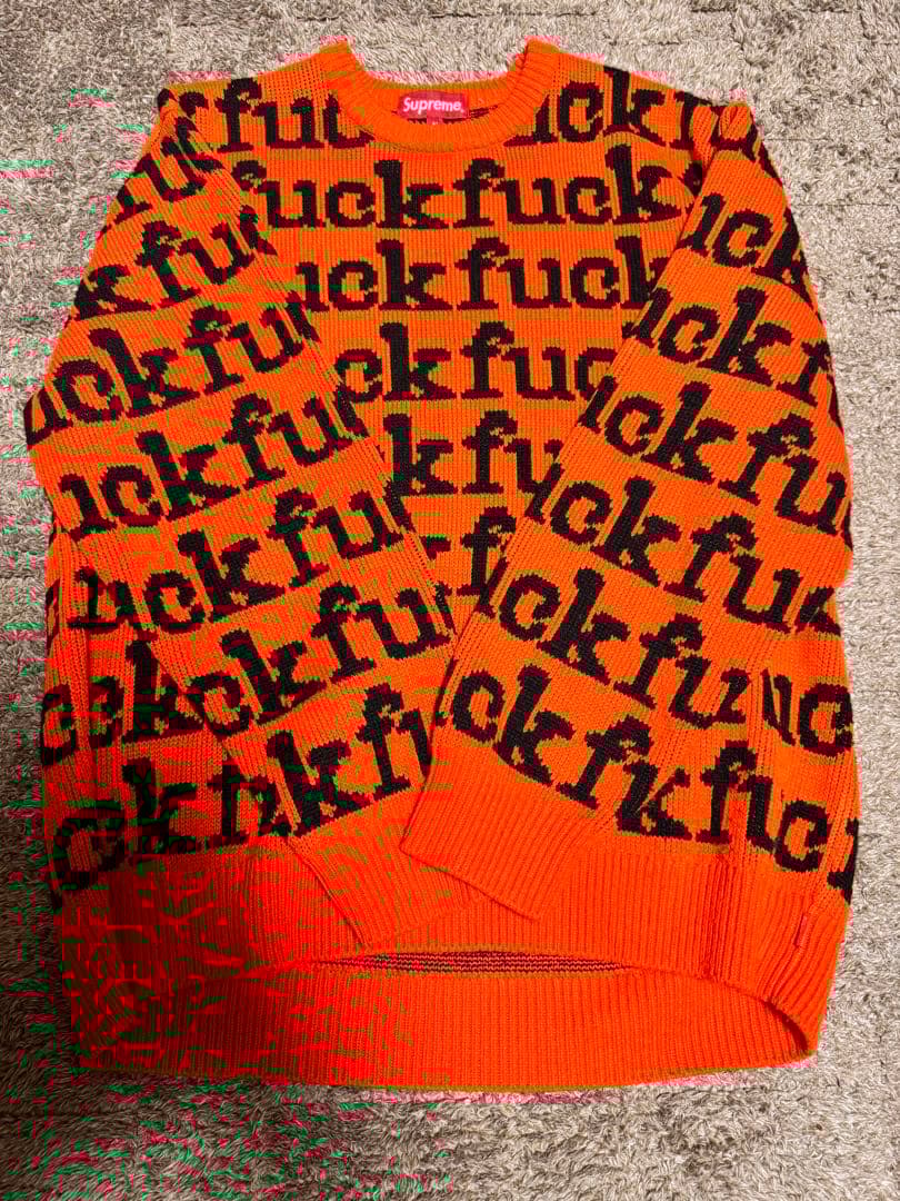 supreme Fuck Sweaterニット