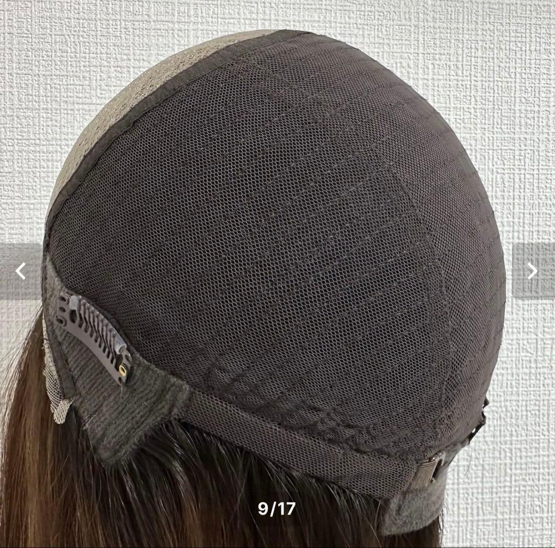 百合子ウィッグ　3Dウィッグ　商品名ゆう　ナチュラルブラウン　Mサイズ