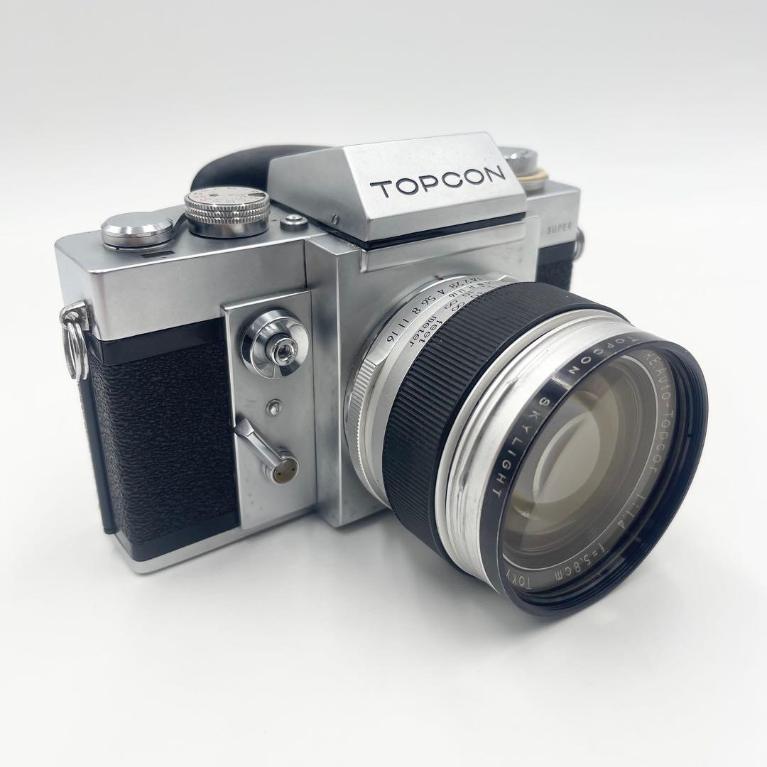 TOPCON トプコン RE SUPER 一眼レフ フィルムカメラ レンズ付き