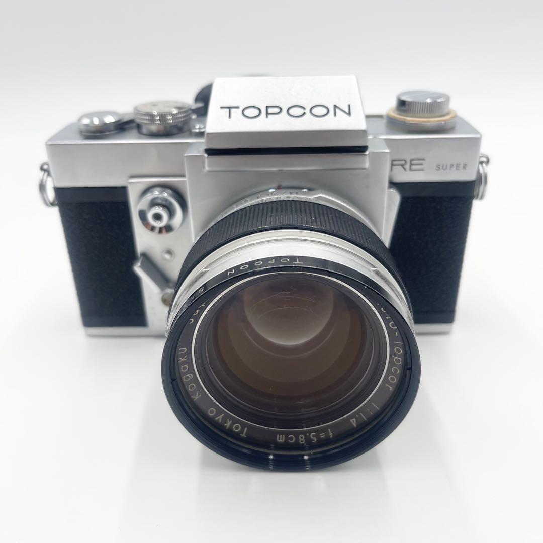 TOPCON トプコン RE SUPER 一眼レフ フィルムカメラ レンズ付き