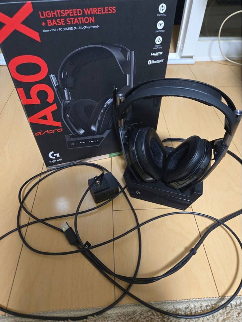 ASTRO A50 X LIGHTSPEEDワイヤレスヘッドセット