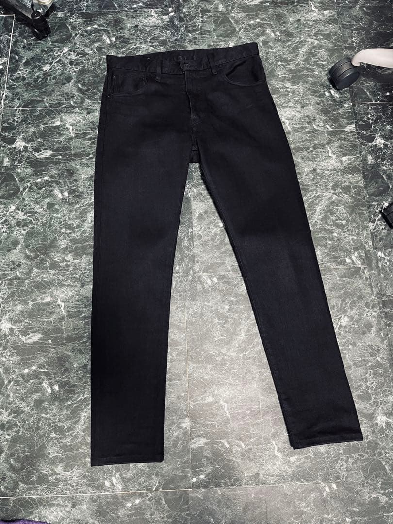 MINEDENIM スキニーデニム ブラックストレッチ　マインデニム　サイズ7