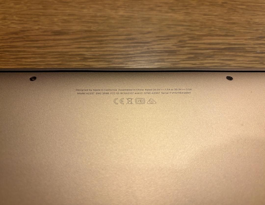 l*j様 Apple MacBook Air (M1, 16GB)