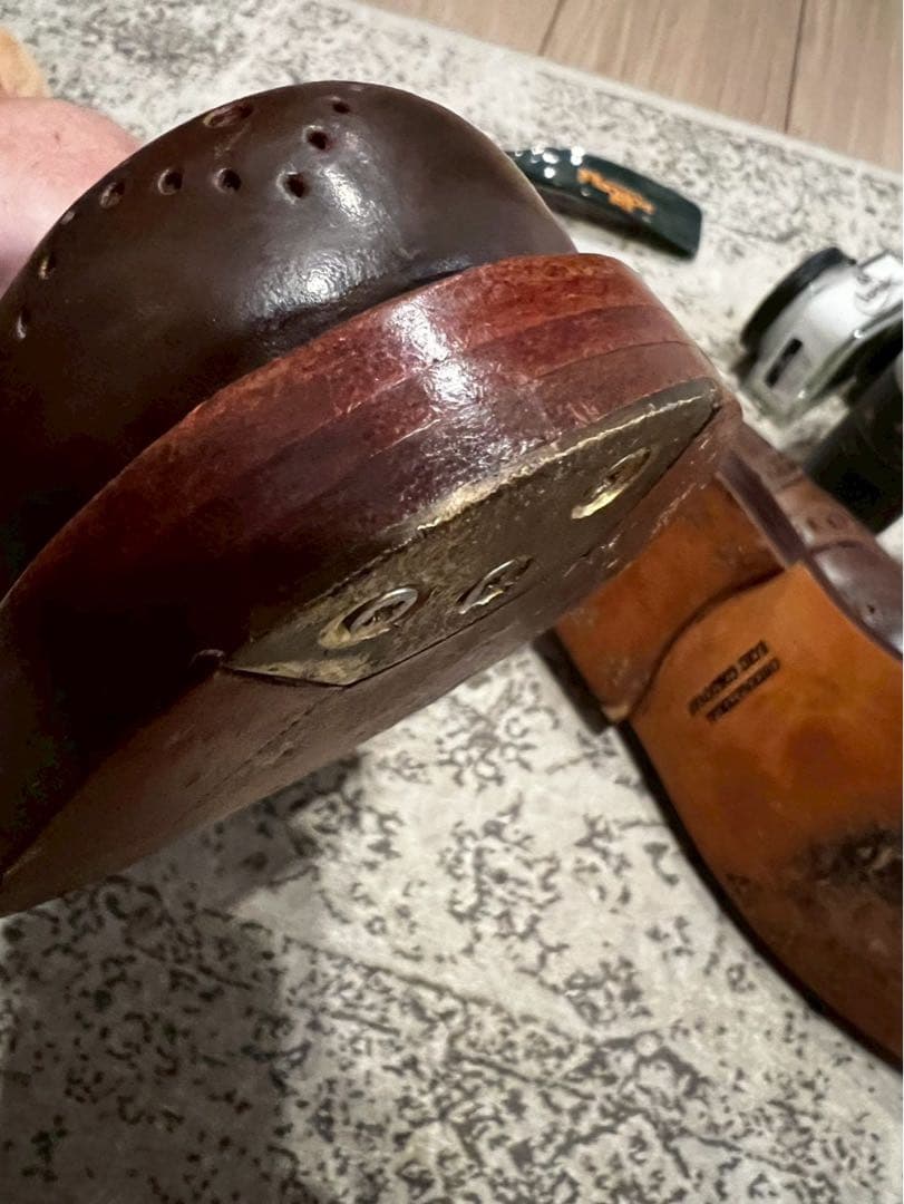 希少ブダペスト製 ハインリッヒディンケラッカーRIOフルブローグC DC7.5