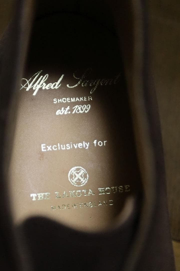 新品未使用アルフレッドサージェントAlfred Sergentイギリス製★ブーツ