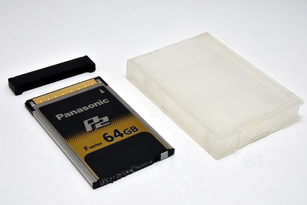 パナソニック メモリーカード 64GB　AJ-P2E064FGN　P2カード　F