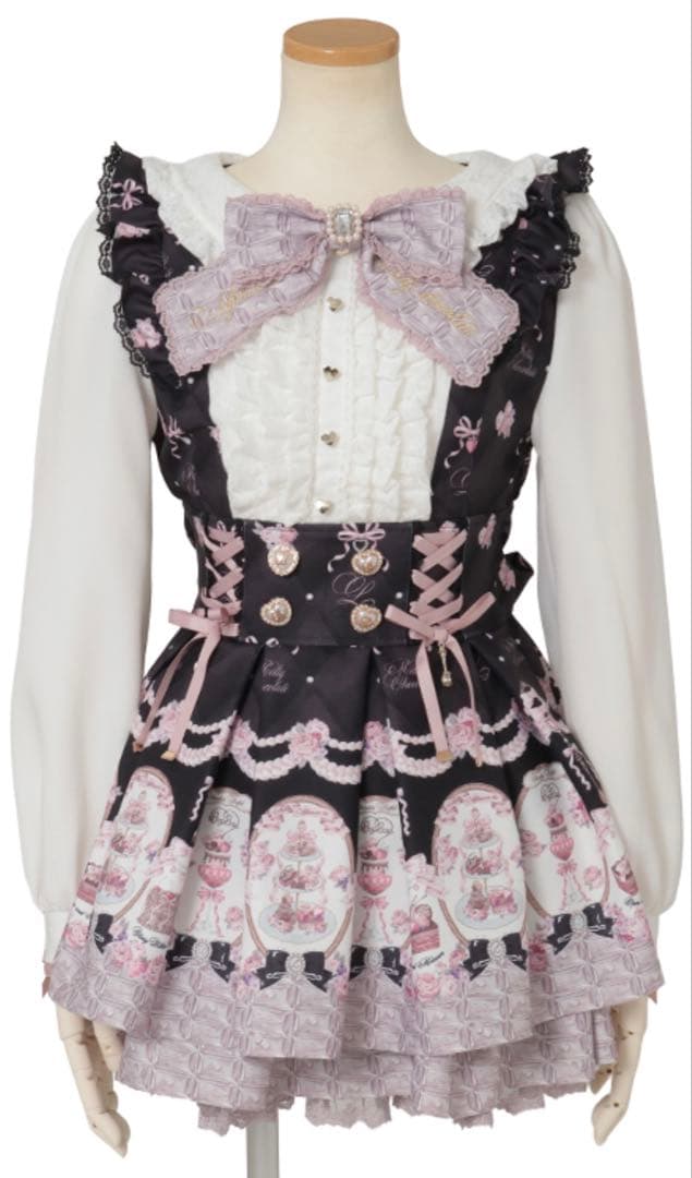 LIZLISA Melty Chocolateセットアップ ブラック