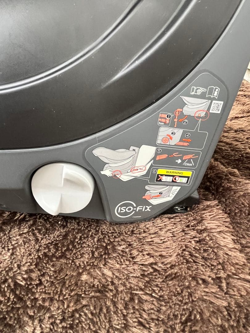 【美品】コンビ クルムーブスマートライト ISOFIX チャイルドシート ベビー