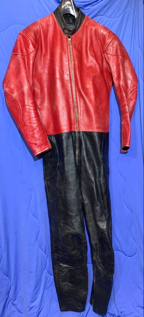 dai NANKAI 革ツナギ 赤/黒 ツナギタイプ LLサイズ