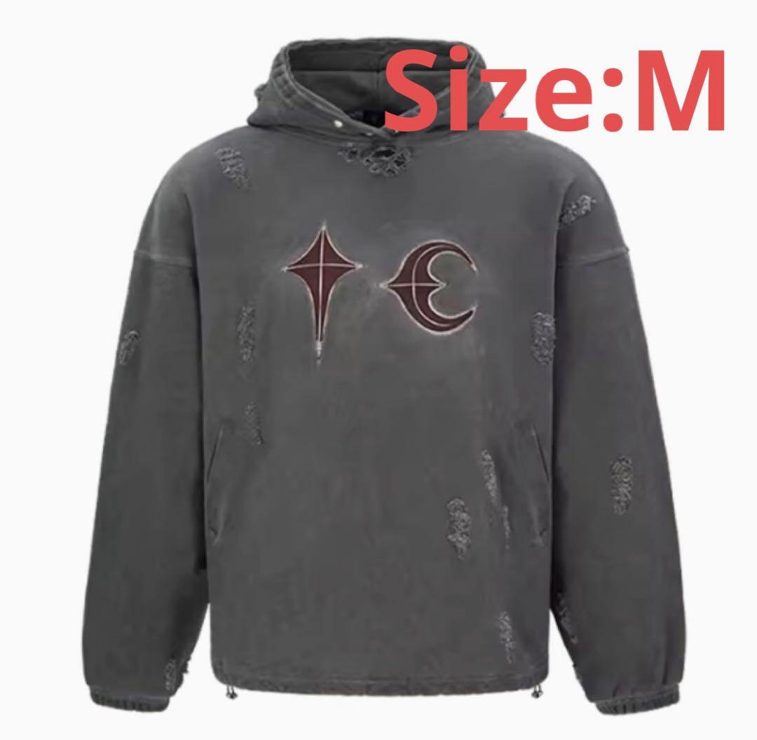 Thug Club Hoodie サグクラブ パーカー グレー