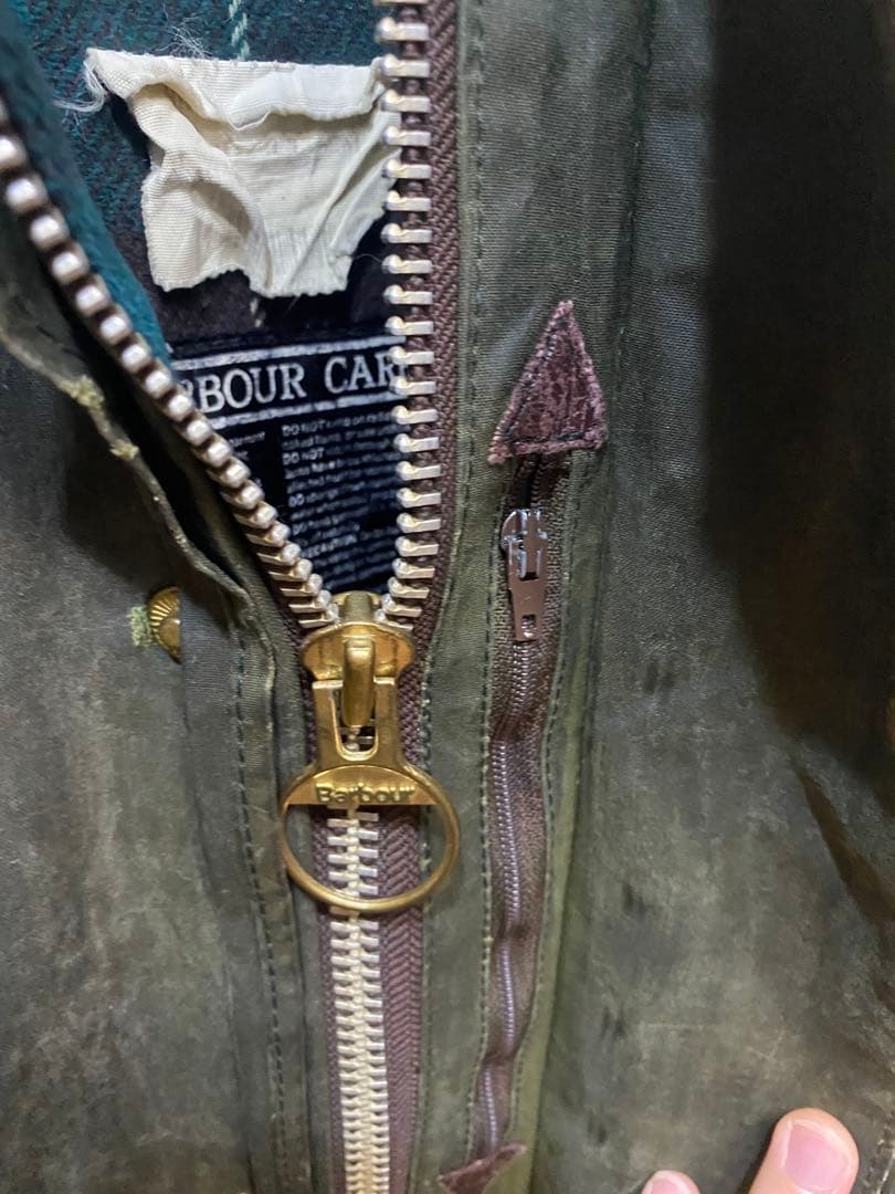 T*&様 92年制　barbour ノーザンブリア　オイルドジャケット　42