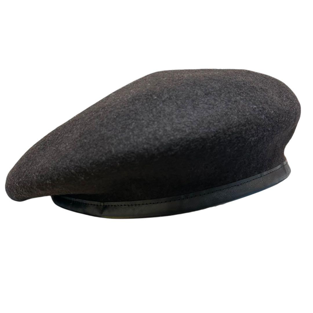 THE H.W.DOG&CO ベレー帽　ウール ダークブラウン