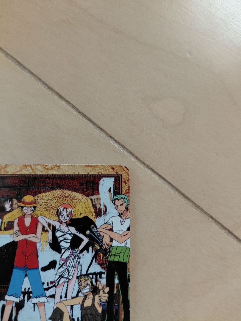 ワンピース カードダス 初期 希少 絶版　ルフィ海賊団3枚セット