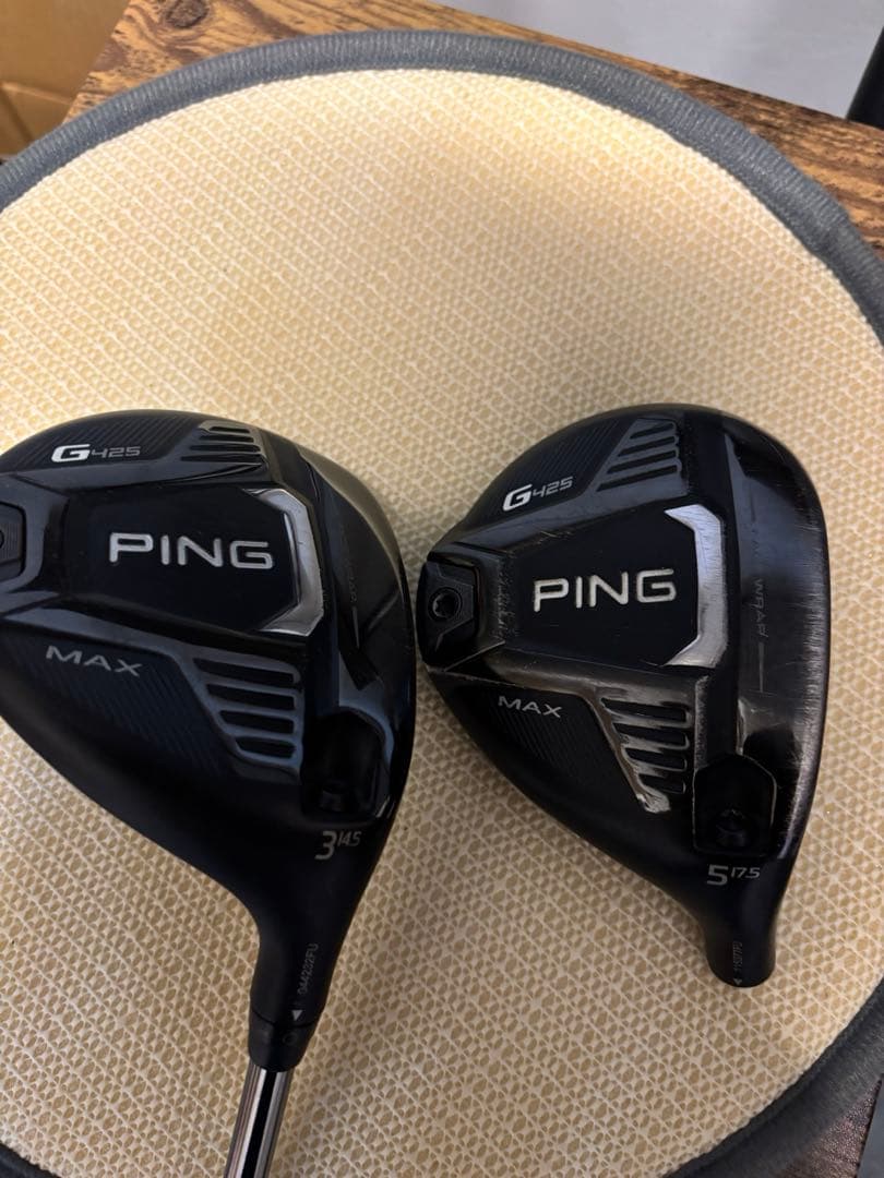 今だけ割引PING G425 MAX フェアウェイウッド 3W 5wヘッドのみ