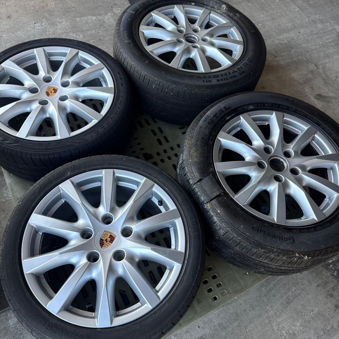 ゴ*ス様 ポルシェ カイエン18インチ ホイールセット