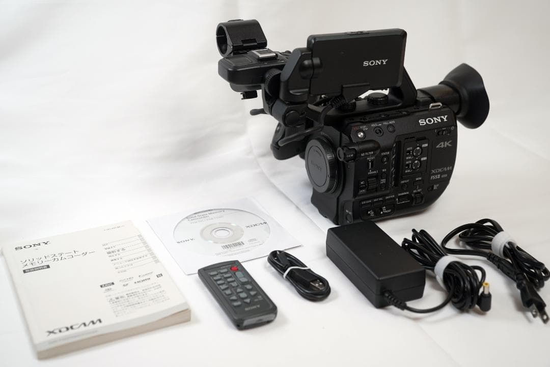 Sony 4Kビデオカメラ PXW-FS5mk2 本体 説明書付