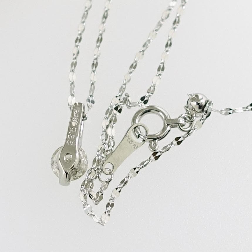 riricoco 様PT 0.35カラット ダイヤモンド ネックレス ス