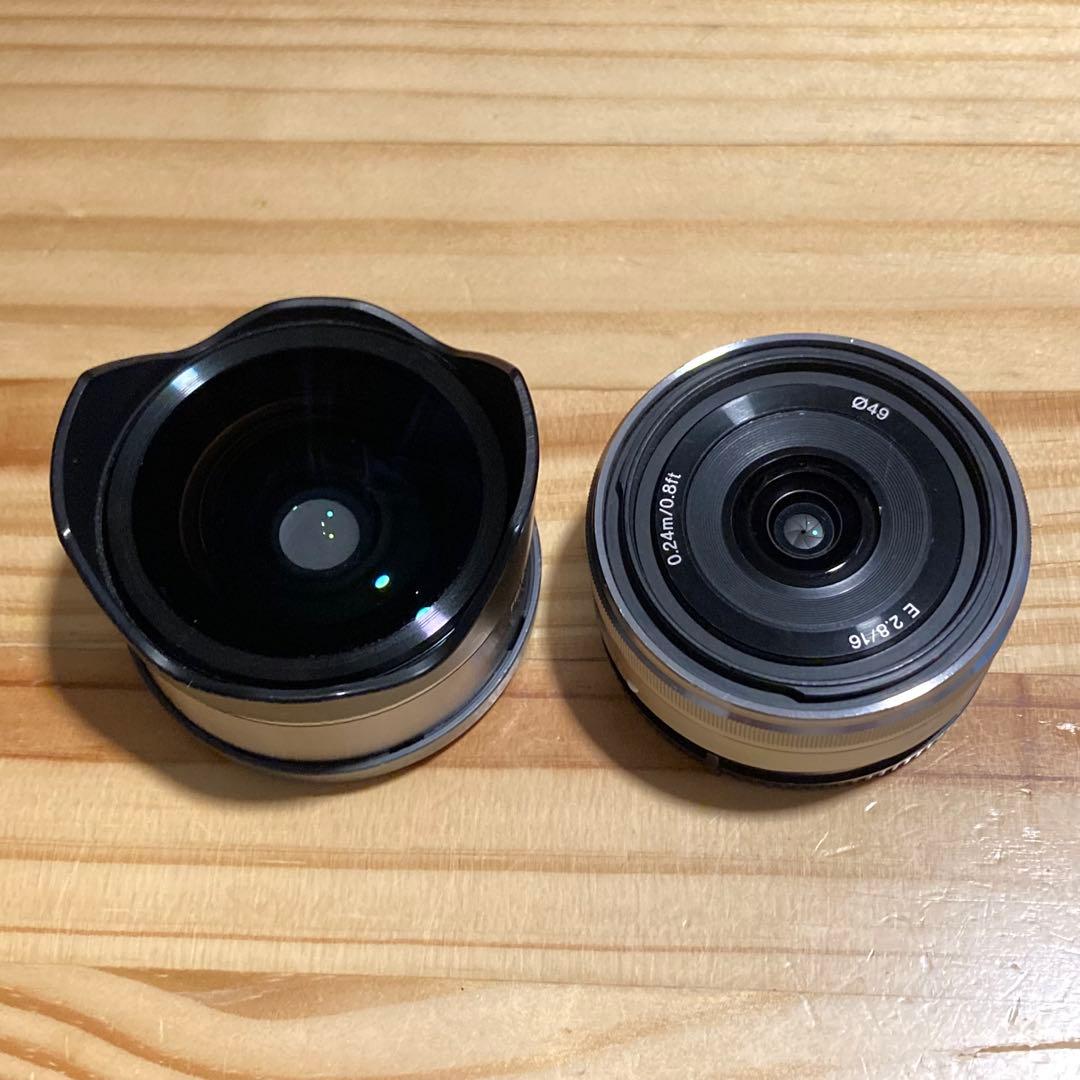 レンズ(単焦点) SEL16F28 + VCL-ECF1