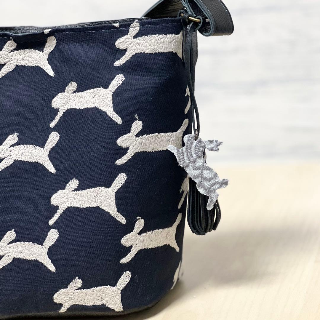 ミナペルホネンと本革のワンハンドルバッグ　MB510-163