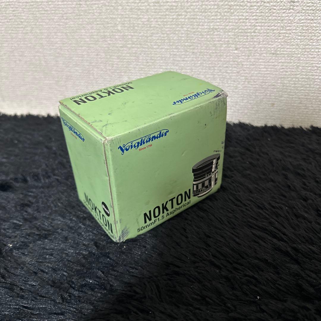 レンズ(単焦点) VoightLander NOKTON 50mm F1.5 Aspherical