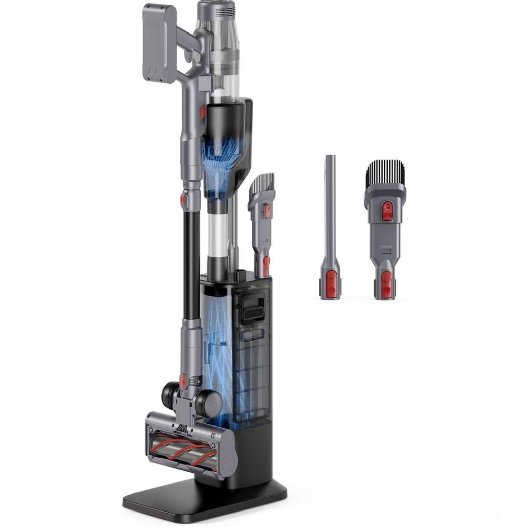 自動ごみ収集 スティック掃除機 コードレス スティッククリーナー 自動充電