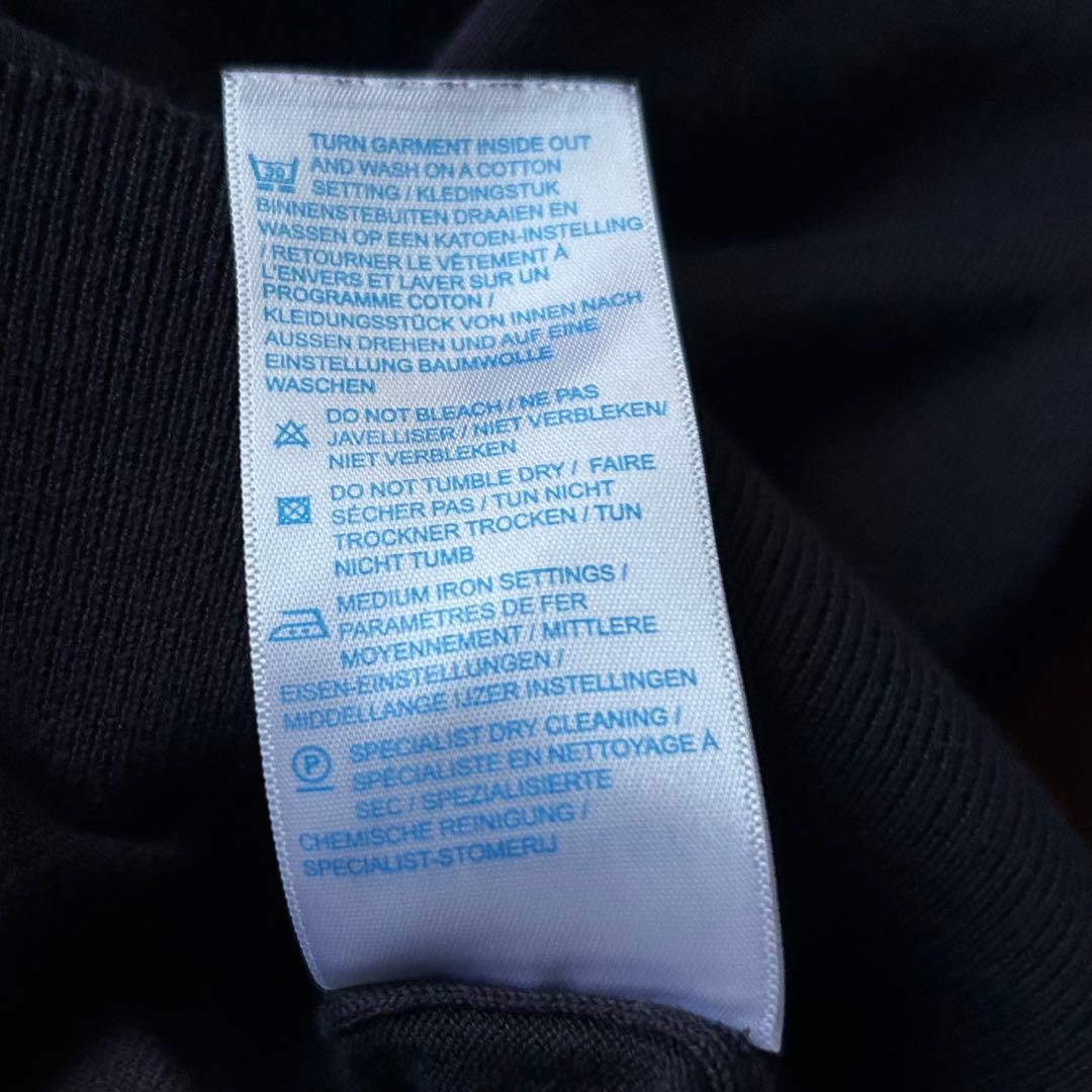 JOHN SMEDLEY ジョンスメドレー濃紺クルーネックニット 綿 L