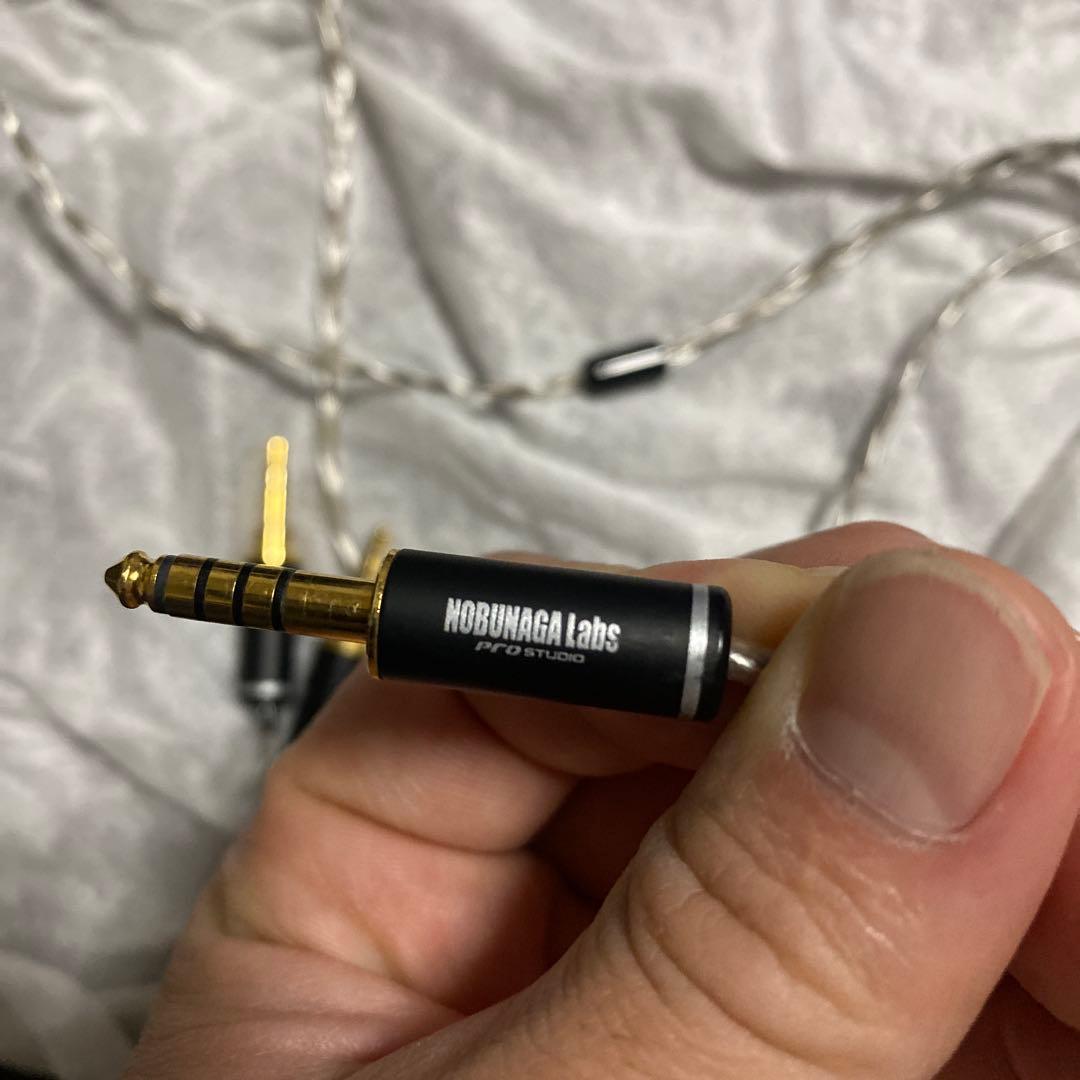 NOBUNAGA labs 華厳　イヤホンケーブル　リケーブル
