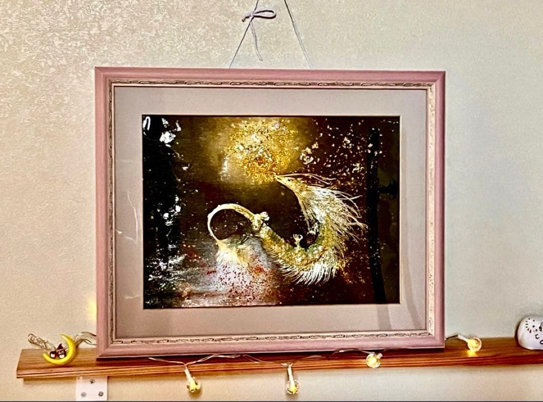 龍神様切り絵　　『恵豊金光龍神様』　販売品