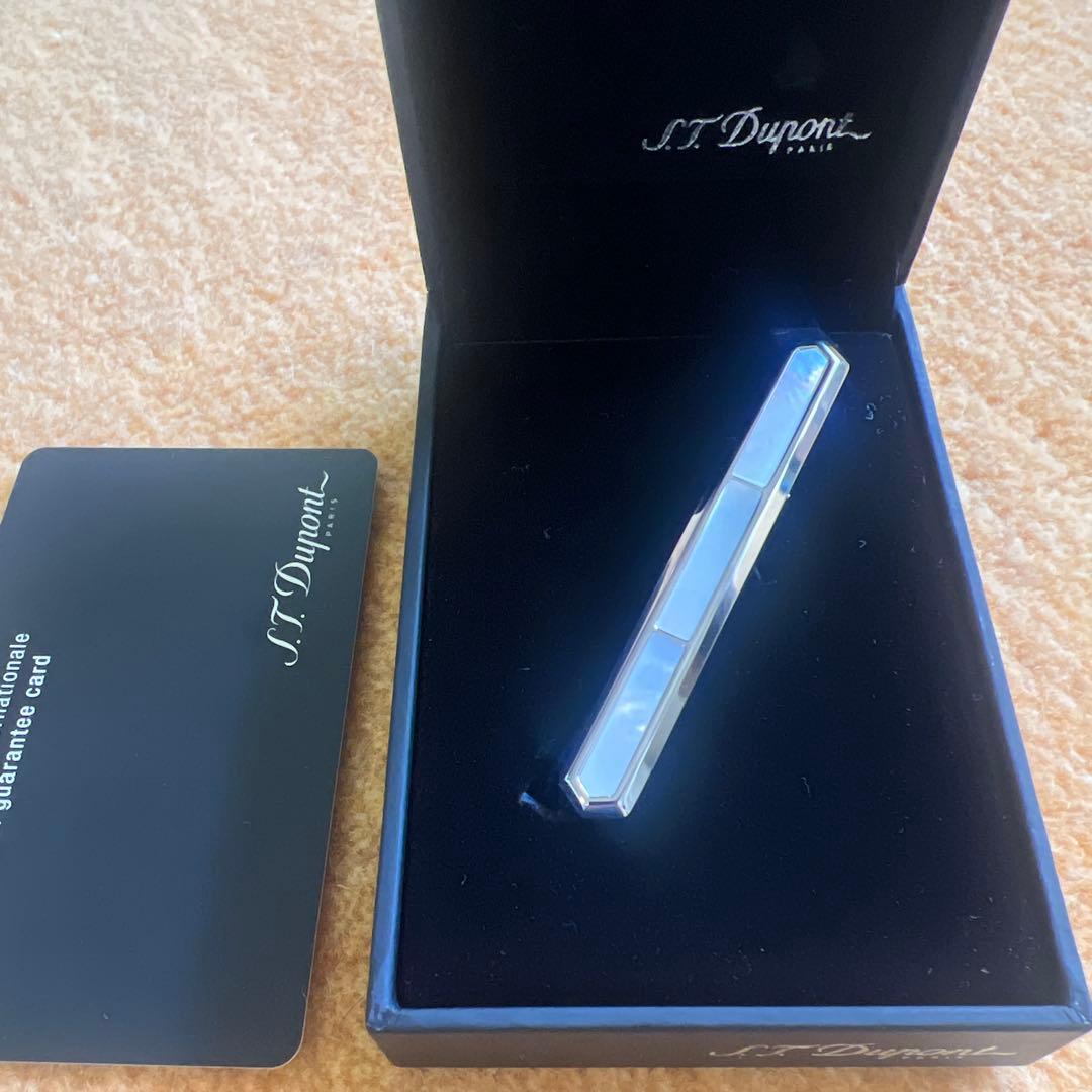 S.T. Dupont シルバー ネクタイピン　エス・テー・デュポン　シェル