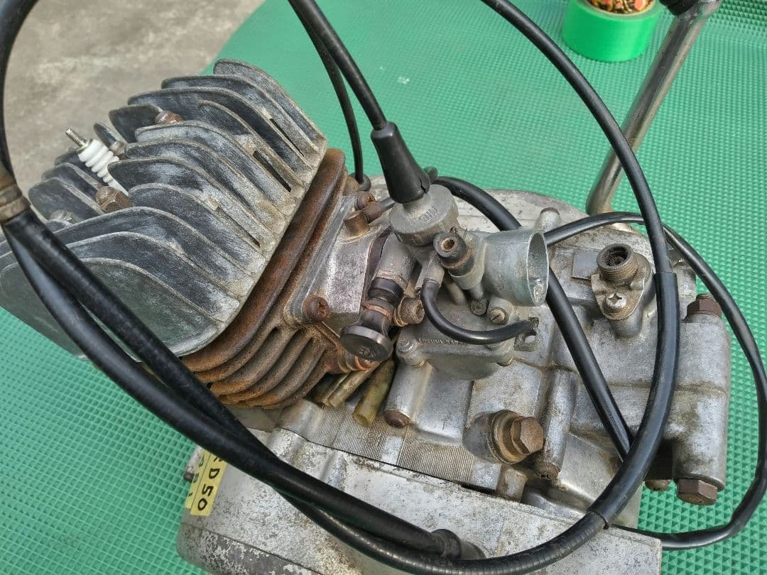 ヤマハRD50エンジン