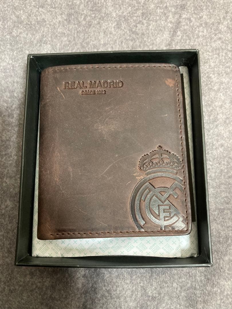 レアル・マドリード　レザーウォレット