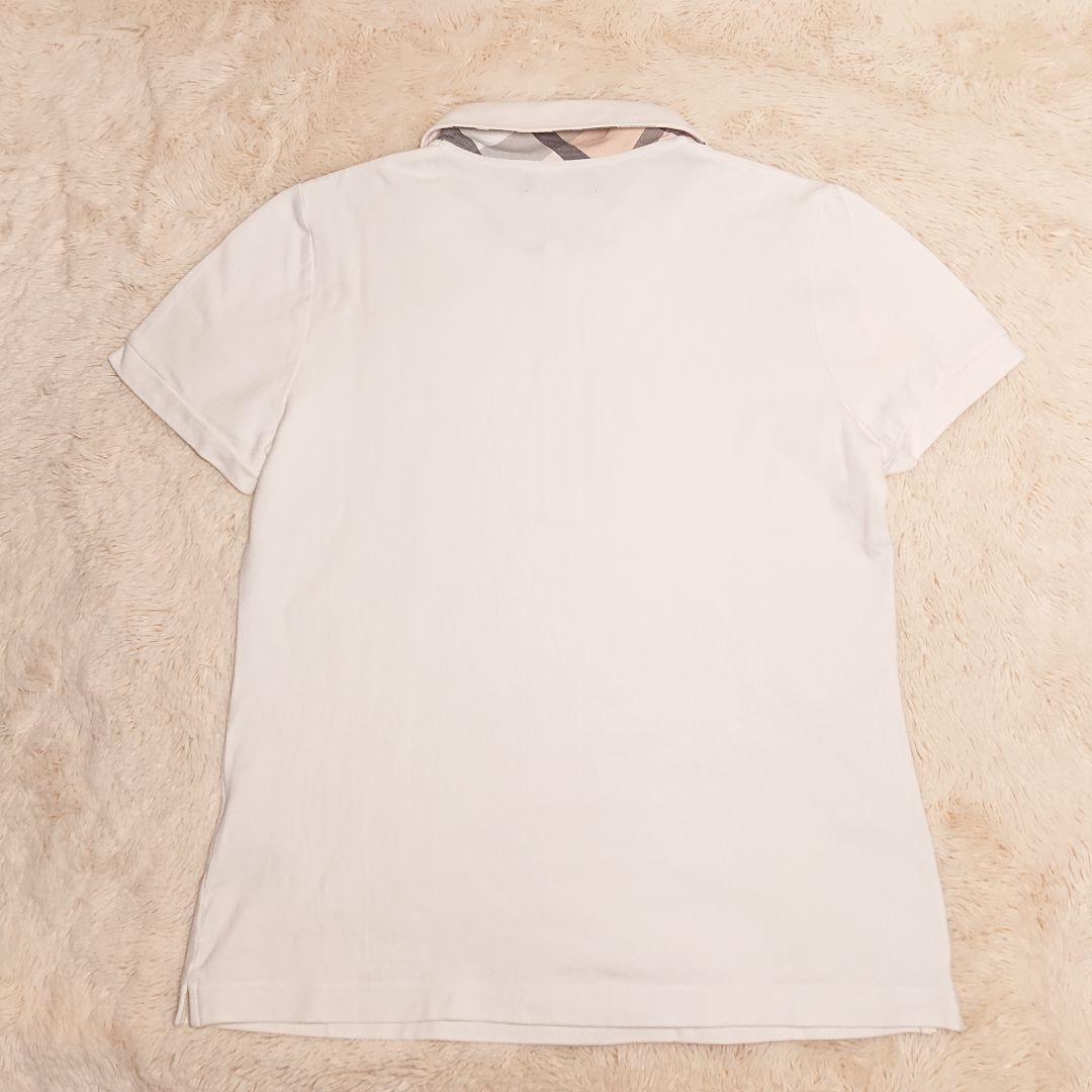 ブルーレーベルクレストブリッジ ポロシャツ ノヴァチェック 黒 白 2点セット