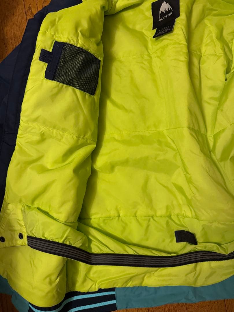 バートンウエア上下セット キッズLサイズ　手袋インナー追加