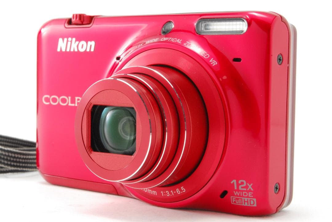 Nikon COOLPIX S6500 レッド 付属品多数 動作確認済