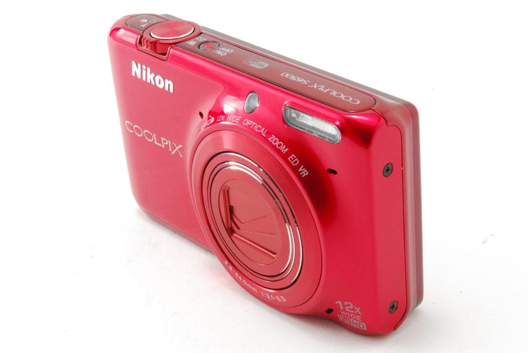 Nikon COOLPIX S6500 レッド 付属品多数 動作確認済