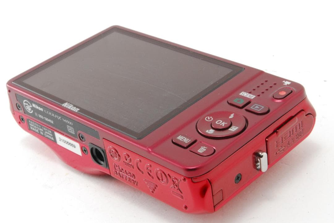 Nikon COOLPIX S6500 レッド 付属品多数 動作確認済