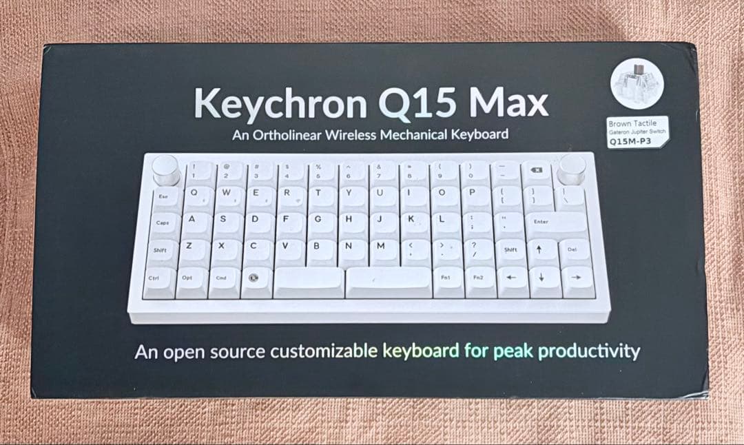 Keychron Q15 Max ホワイト