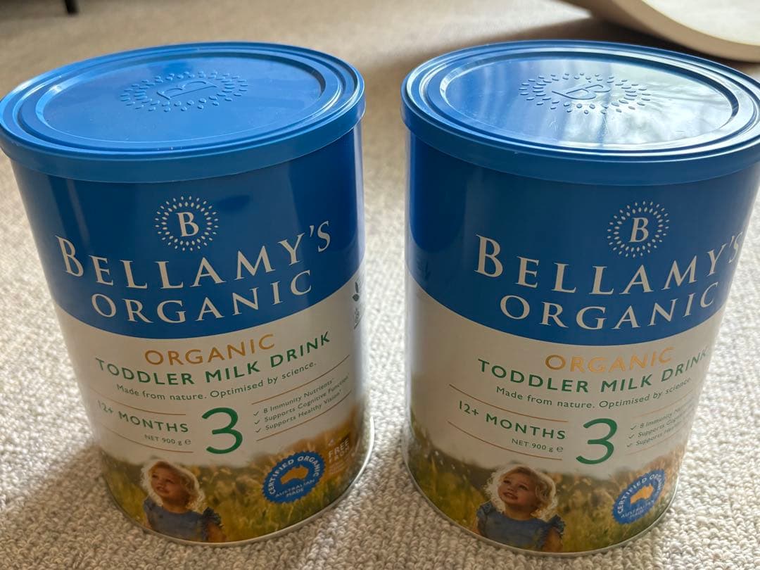 【ベラミーズ】オーガニック粉ミルク缶 ステップ3